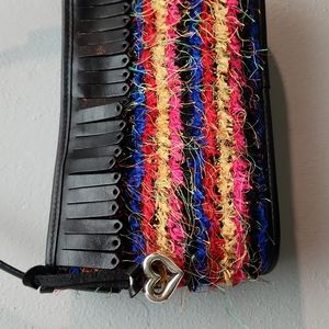 Brighton Collectibles 2000 Fringe Shoulder Bag Leather